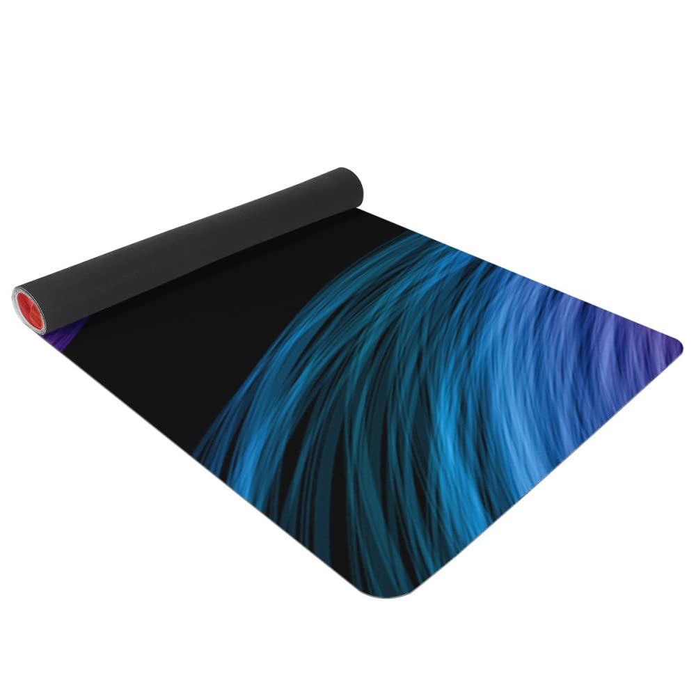 Eco-Friendly Non-Slip Yoga Mat for Women - 2mm Thick Fitness Exercise Mat for Home Workouts, Pilates & Floor Exercises | Perfect for Yoga Studios, Gym Sessions & Indoor Fitness Routines