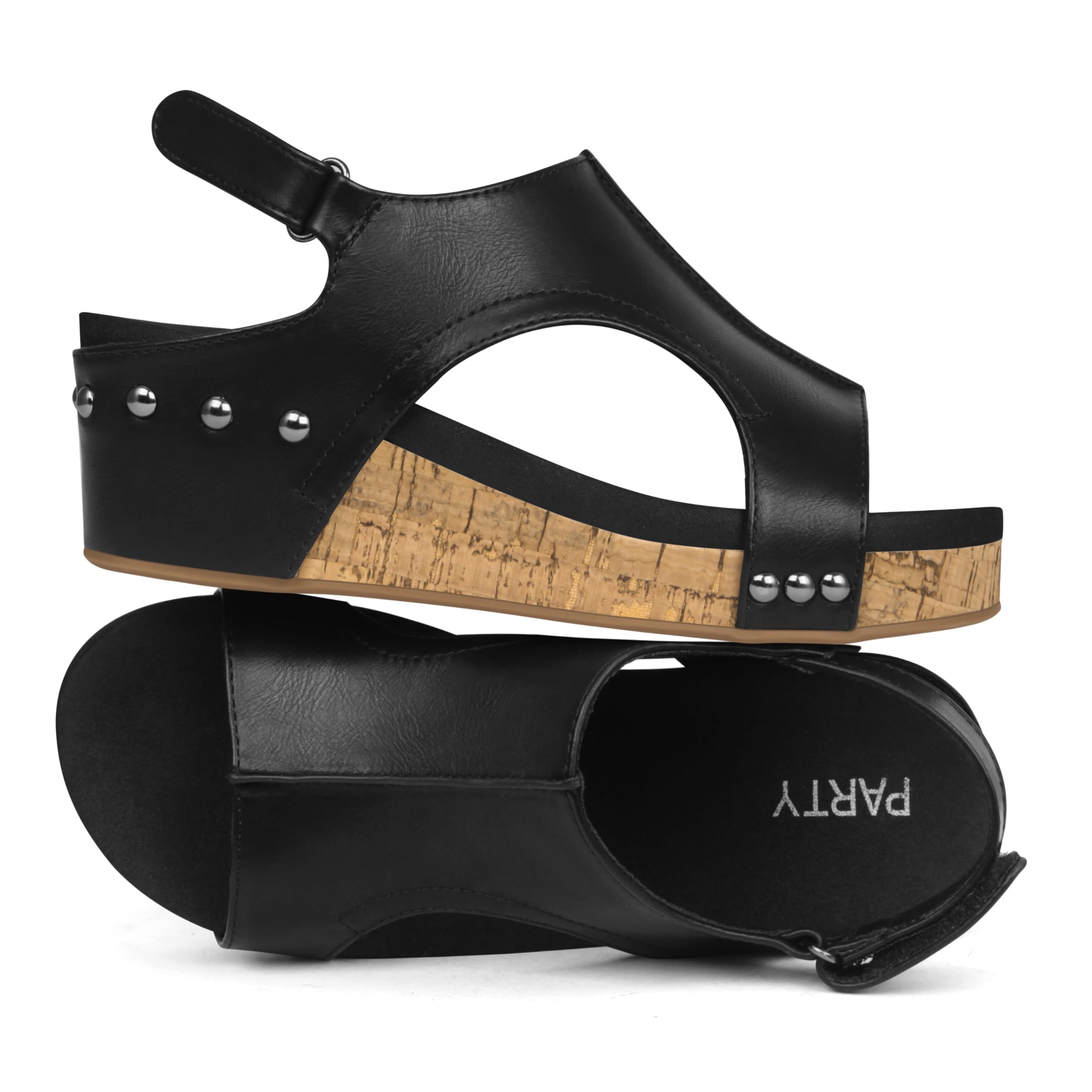 Women's Dressy Wedge Sandals with Ankle Strap - Comfortable Casual Party Shoes for Ladies | Perfect for Weddings, Beach Outings & Summer Events