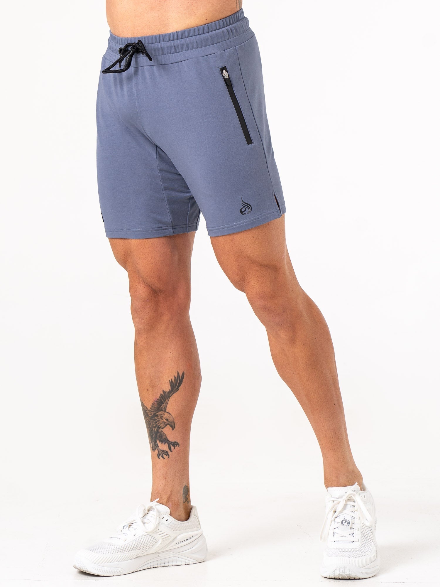 Endurance Track Shorts for Men - Denim Blue | Comfortable Running & Workout Shorts for Gym & Outdoor Activities