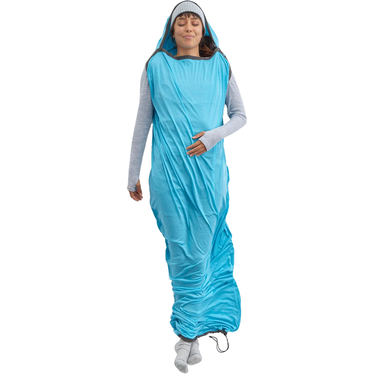 Breeze Liner Mummy Standard Sleeping Bag - Lightweight & Comfortable for Camping, Hiking, Backpacking & Outdoor Adventures