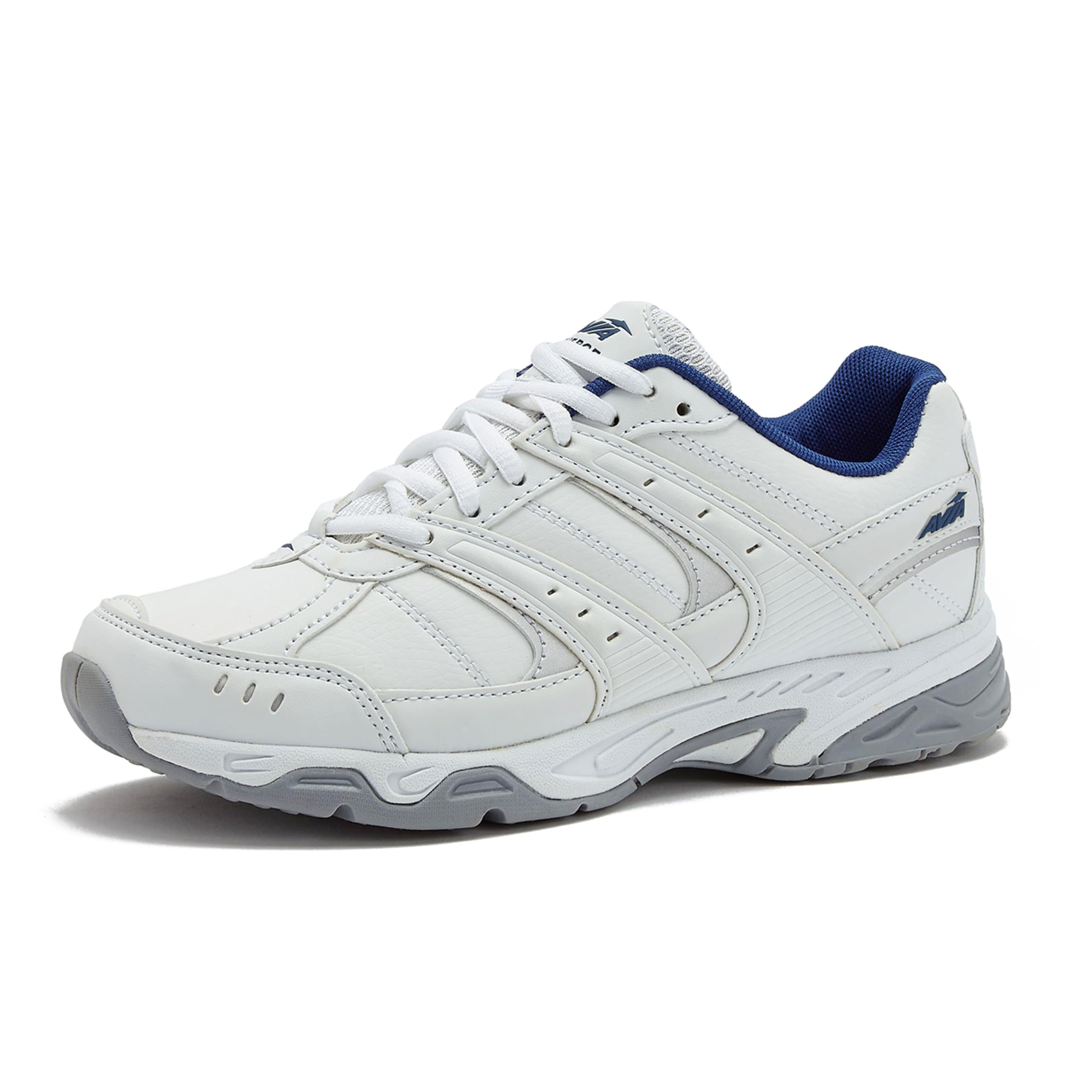 Avia Verge Women's Sneakers - Lightweight Tennis, Court, Cross Training & Pickleball Shoes for Women with Arch Support | Classic Black & White Walking Shoes | Wide & Medium Width Options | Perfect for Gym, Workouts & Casual Wear