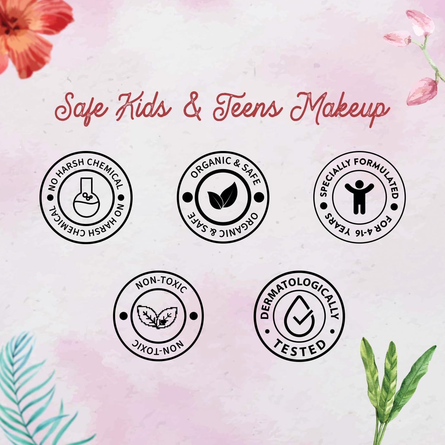 Whimsy Natural Organic Lip Gloss for Kids - Non-Toxic, Non-Sticky, Hydrating Tinted Lip Balm with Long-Lasting Glossy Finish (Baby Pink) | Perfect for School, Parties & Everyday Wear
