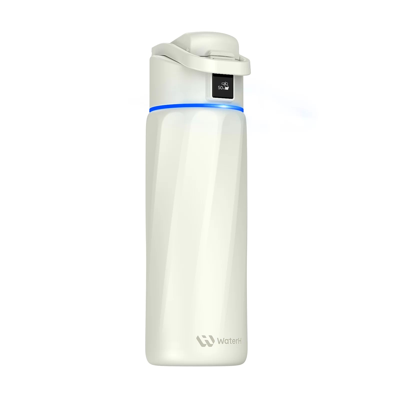 WaterH Smart Water Bottle 24oz with Hydration Tracking & App Sync - Leak Proof, BPA Free Stainless Steel Bottle for Gym, Hiking & Daily Hydration | Official Store