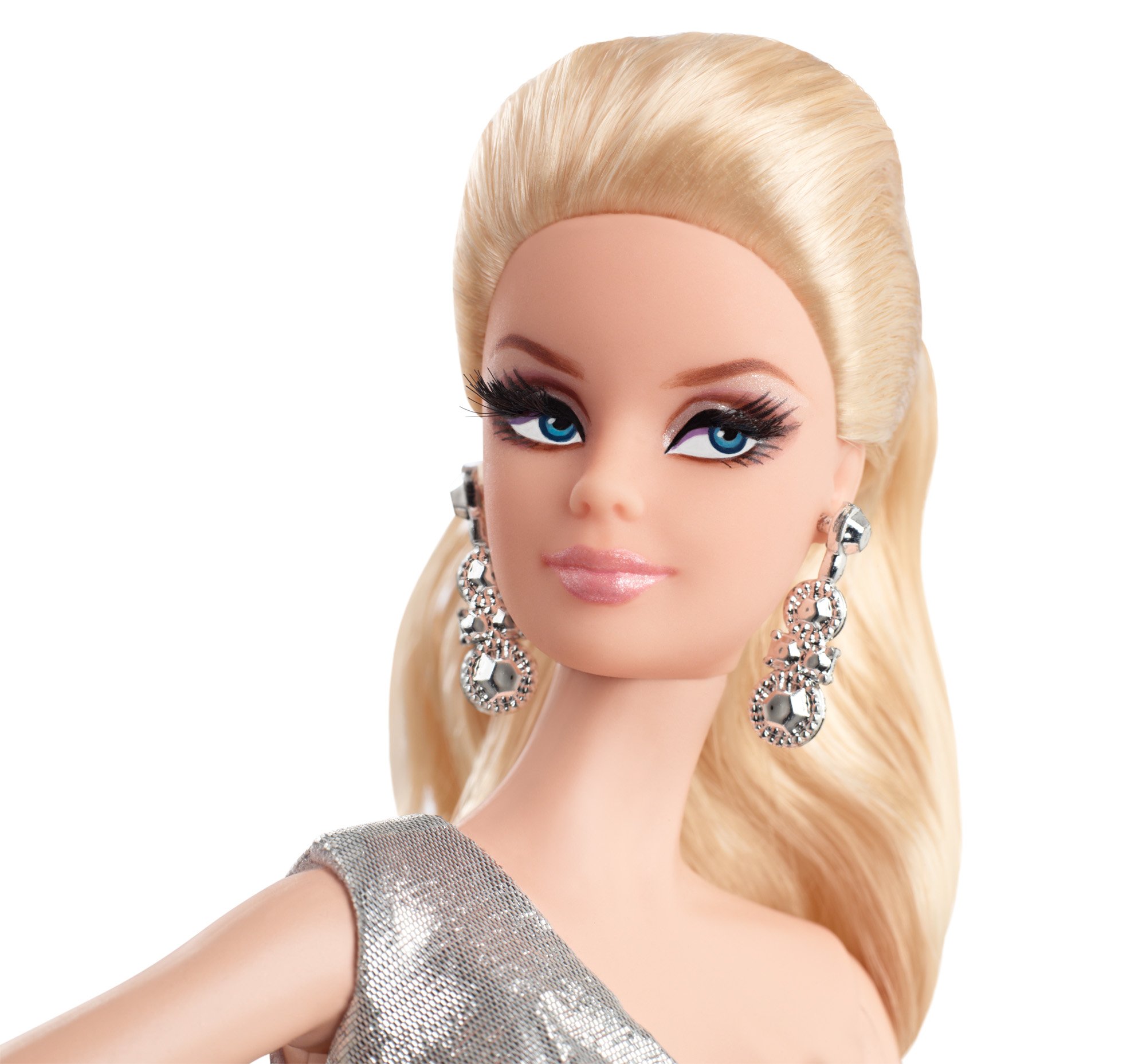 Barbie The Look Silver Dress Doll - Fashion Collectible for Kids & Adults | Perfect for Playtime, Display & Gift Giving