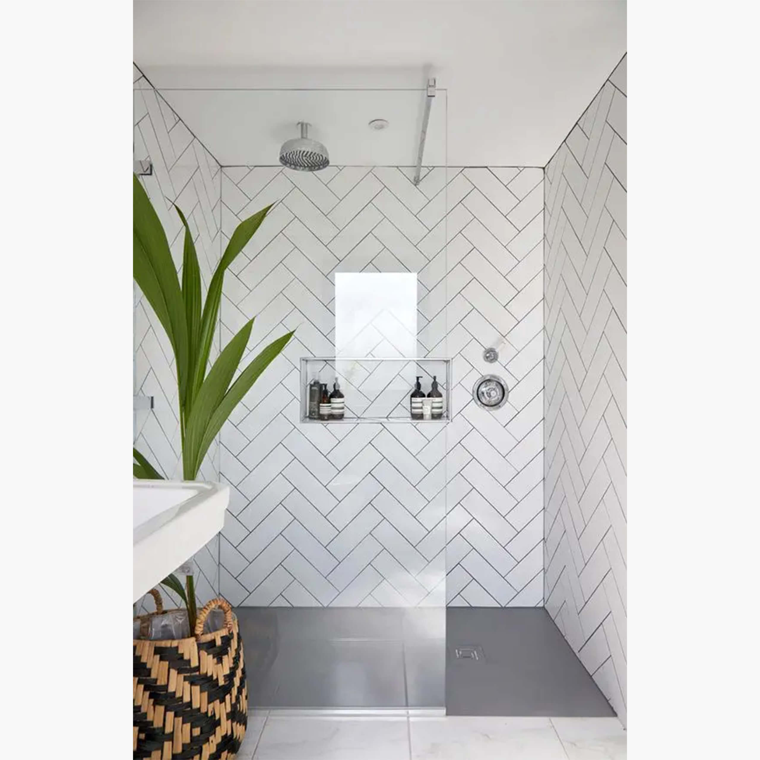 Premium 100x300mm Matte White Ceramic Wall Tiles - Perfect for Kitchen Backsplash, Bathroom Renovation & Modern Interior Design