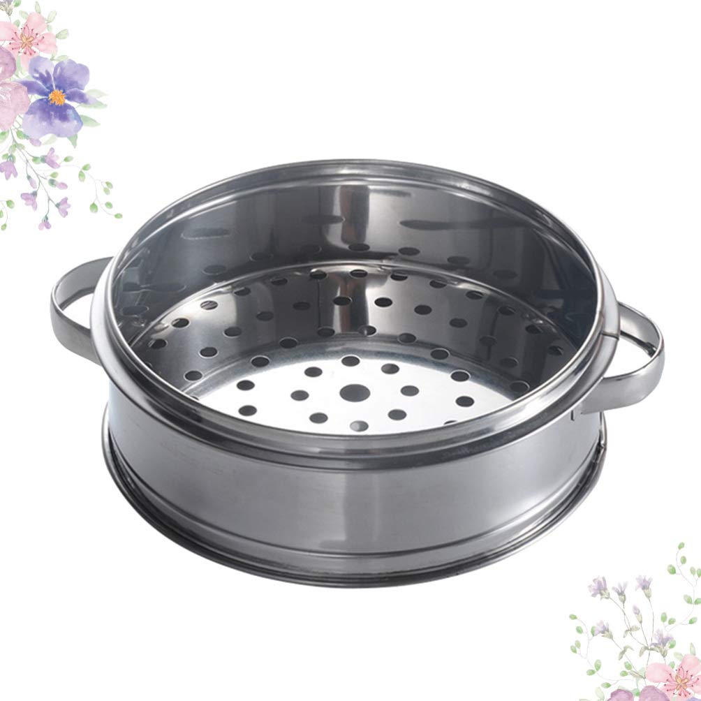 Stainless Steel Steamer Basket for Cooking, Steaming Buns & Vegetables - Perfect for Dumplings, Dim Sum & Healthy Meals