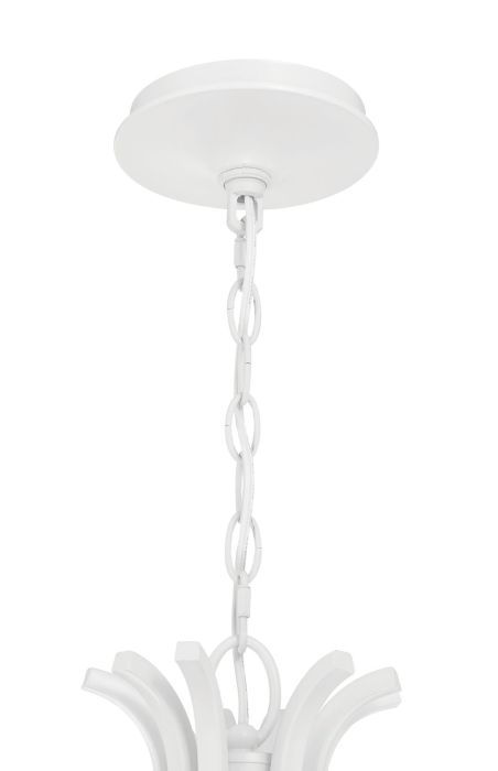 Craftmade Kokomo 9-Light Chandelier - Elegant Crystal Ceiling Light Fixture for Dining Room, Living Room & Bedroom Decor