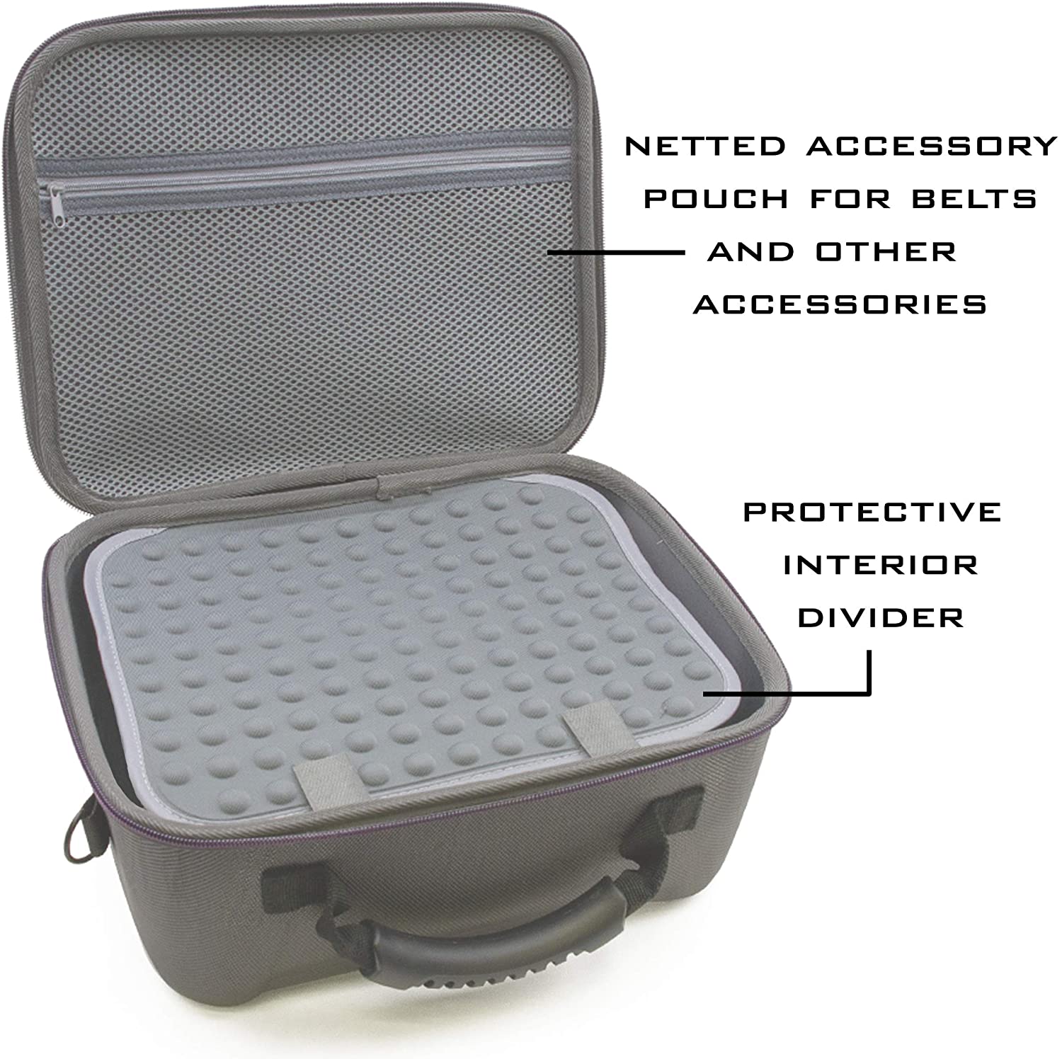 CASEMATIX Travel Case for Work Sharp Knife & Tool Sharpener Ken Onion Edition - Durable Protective Carrier with Adjustable Shoulder Strap | Perfect for Camping, Hunting & Outdoor Knife Sharpening