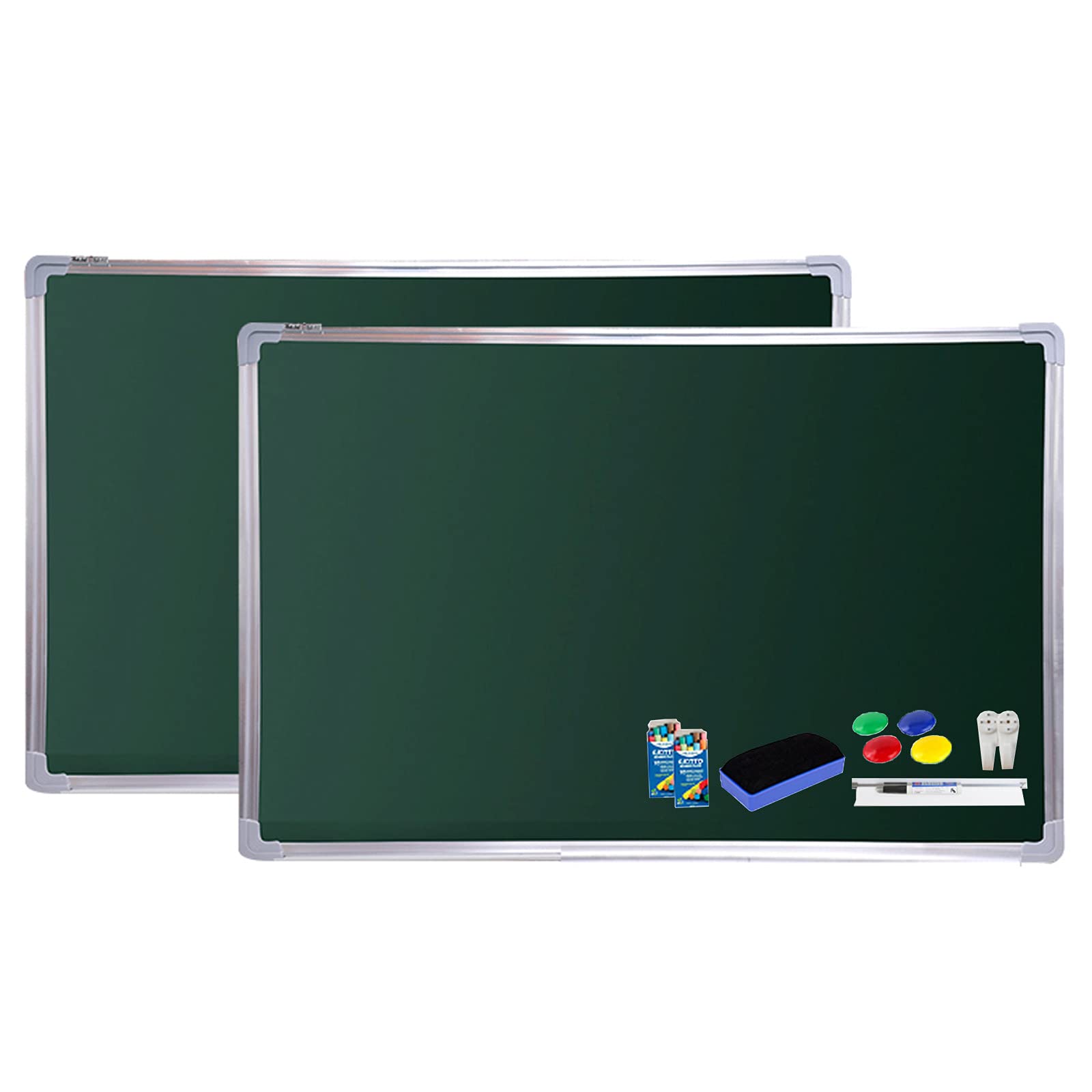 DAPAO Magnetic Dry Erase Board - Portable Small Whiteboard for Office, School & Home | Mini Desk Whiteboard with Markers | Perfect for Notes, Study, Business, Fridge & Kids Activities