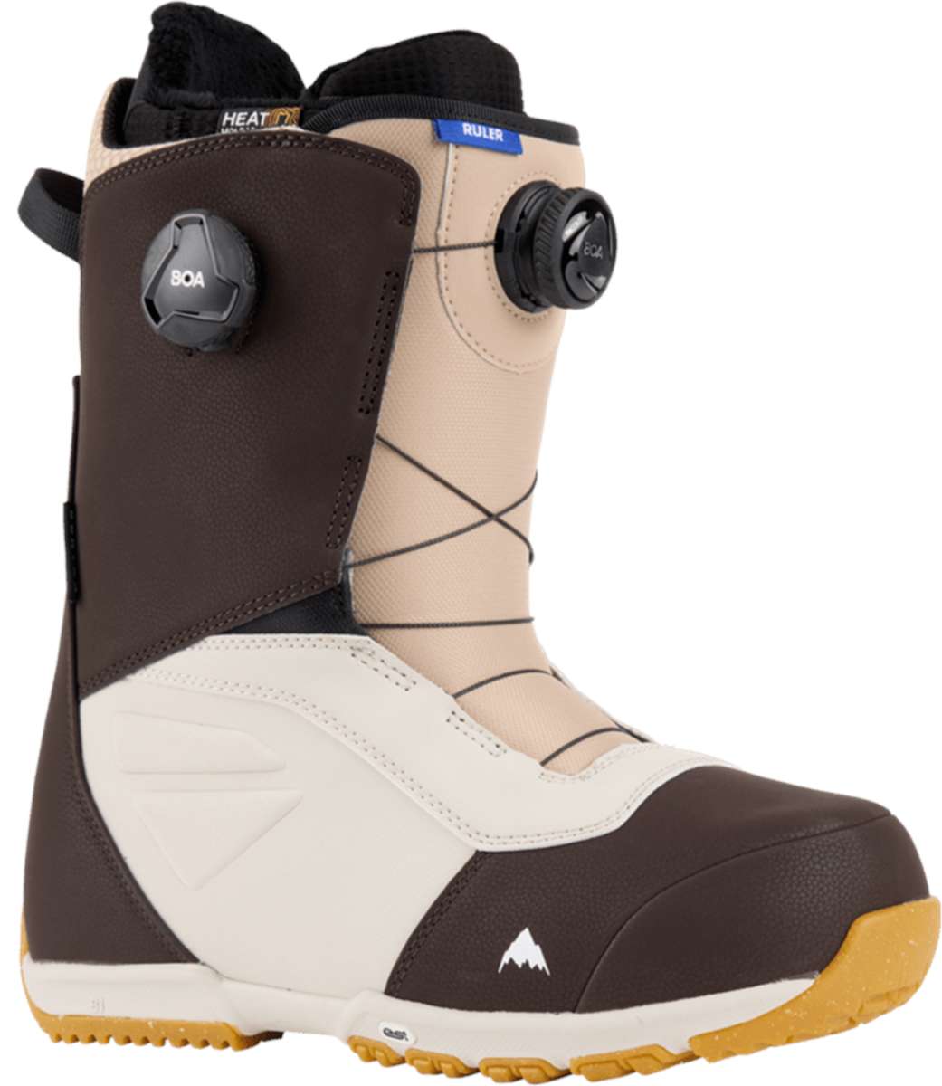 Burton Ruler BOA Snowboard Boots 2024 - Men's & Women's Adjustable Snowboarding Boots for All-Mountain Riding - Perfect for Freestyle, Powder & Backcountry Adventures