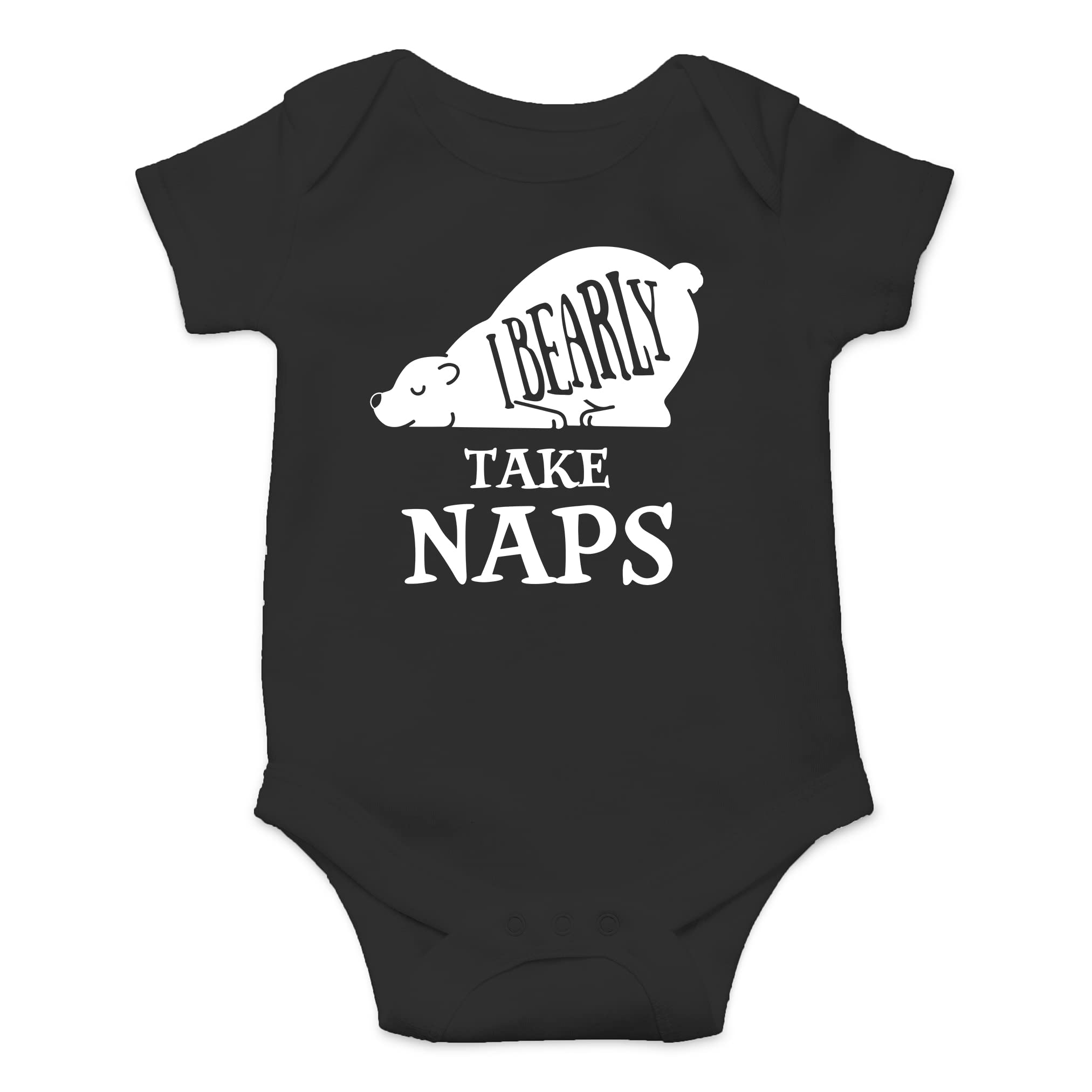 Cute Little Mommy's Bear One-Piece Infant Baby Bodysuit - Adorable Beary Nice Design for Newborns & Toddlers - Perfect for Playtime, Naptime & Photo Shoots