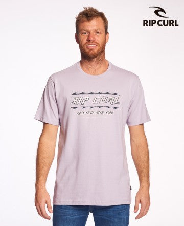 Rip Curl Men's Relaxed Fit Classic T-Shirt - Soft Cotton Short Sleeve Tee for Casual Wear & Surfing | Beach, Gym & Everyday Comfort