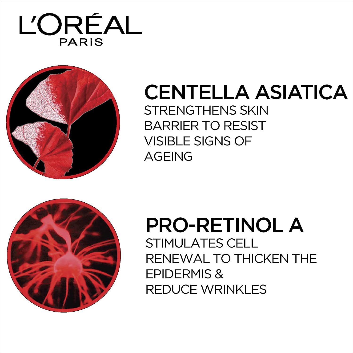 L'Oreal Paris Revitalift White Day Cream SPF 18 - Anti-Wrinkle & Anti-Spot Face Moisturizer (50ml) for Brightening & Youthful Skin | Daily Hydration & Sun Protection