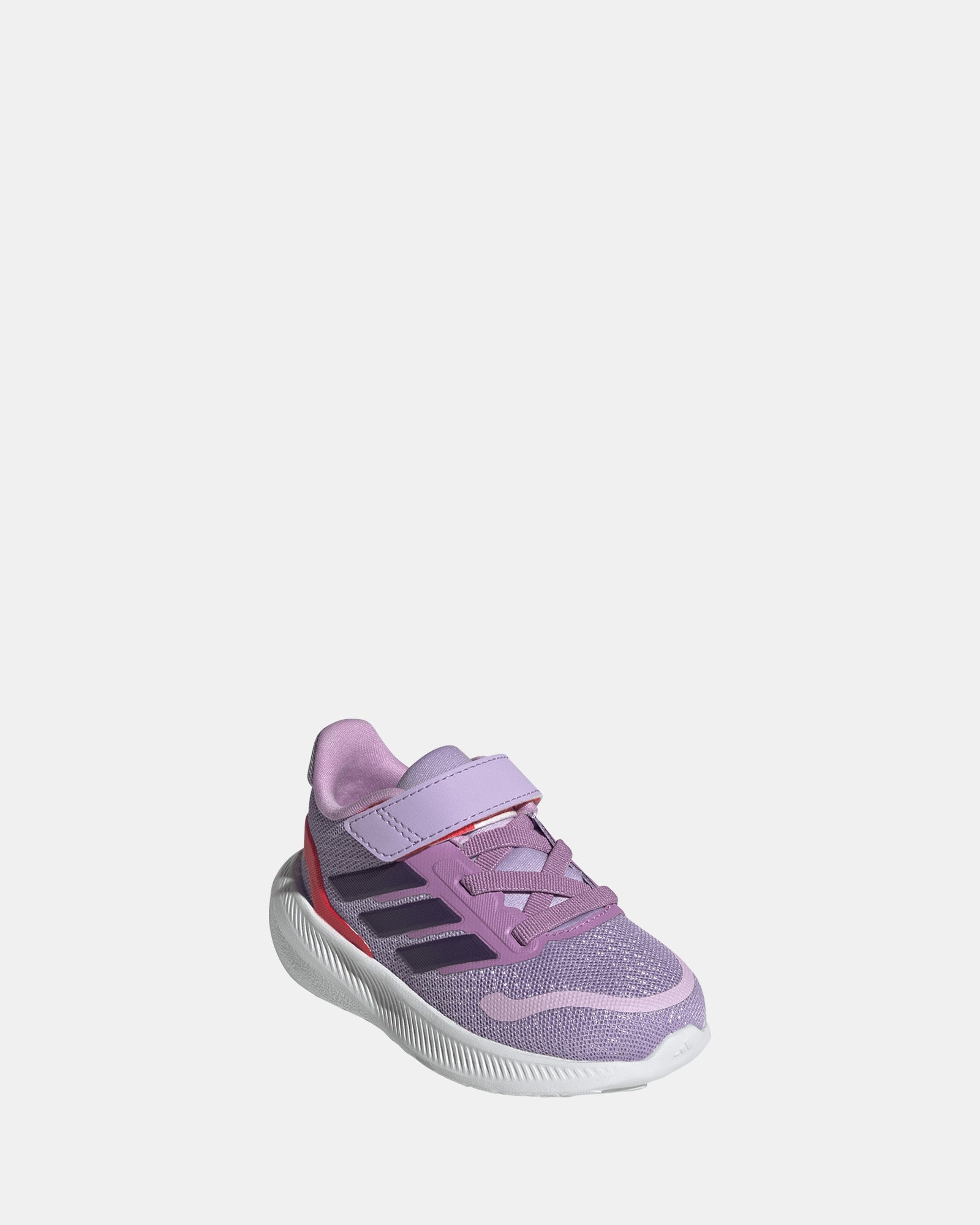 Runfalcon 5 Self-Fastening Infant Shoes - Lightweight & Comfortable Baby Sneakers for Boys & Girls (Powder Plum/Aurora Plum) - Perfect for Walking, Playtime & Everyday Wear