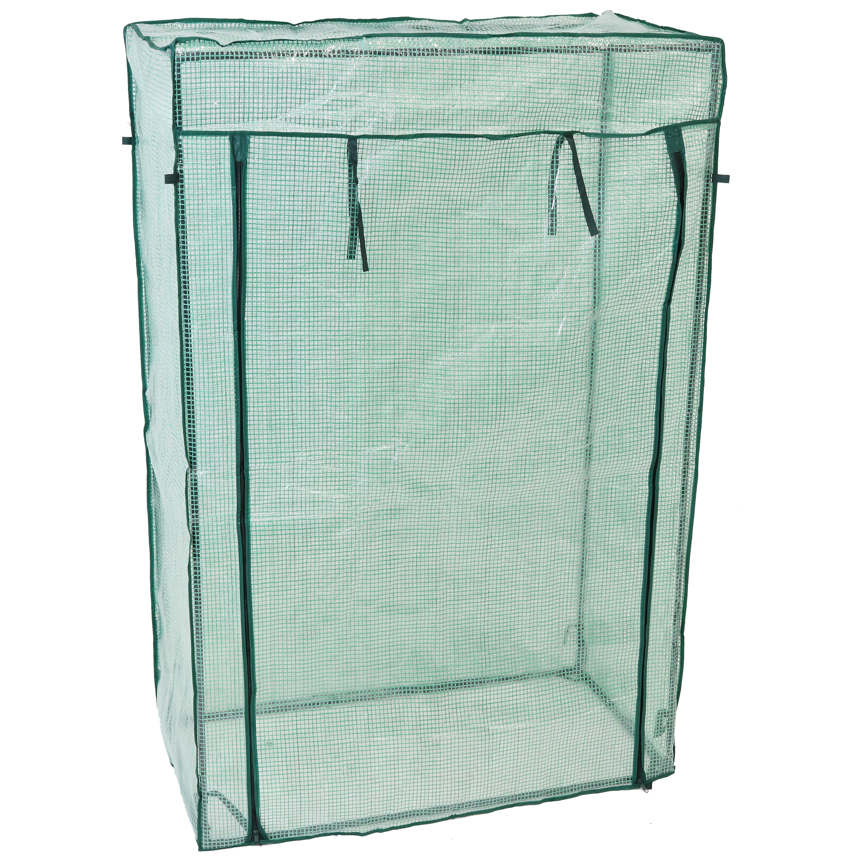 Sunnydaze Deluxe Greenhouse for Potted Plants & Tomatoes - Indoor/Outdoor Gardening Solution for Home & Backyard