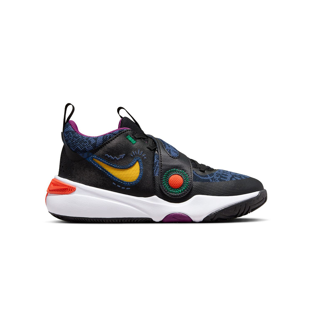 Kids Team Hustle D 11 SE Basketball Shoes 'Mystic Navy' - Lightweight Youth Sneakers for Boys & Girls - Perfect for School, Training & Court Play