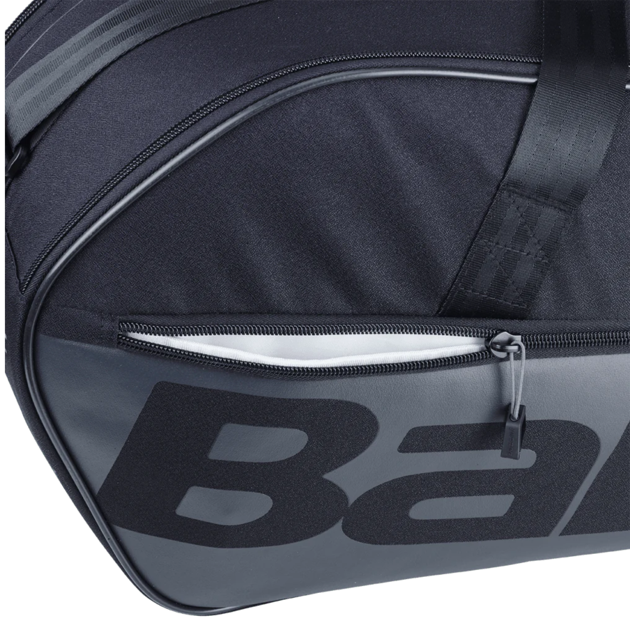 Babolat Court M Tennis Racquet Bag - 6-Piece Black Tennis Gear Storage for Players & Coaches - Perfect for Tournaments, Practice & Travel