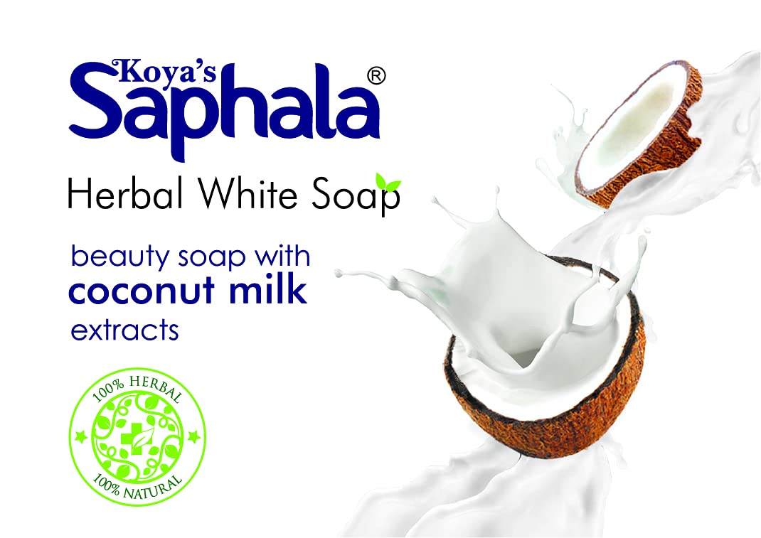 Koya's Agarbathi Saphala Coconut Milk Soap - 7 Pack | Natural Skin Care for Dry & Sensitive Skin | Perfect for Daily Bathing & Spa Relaxation