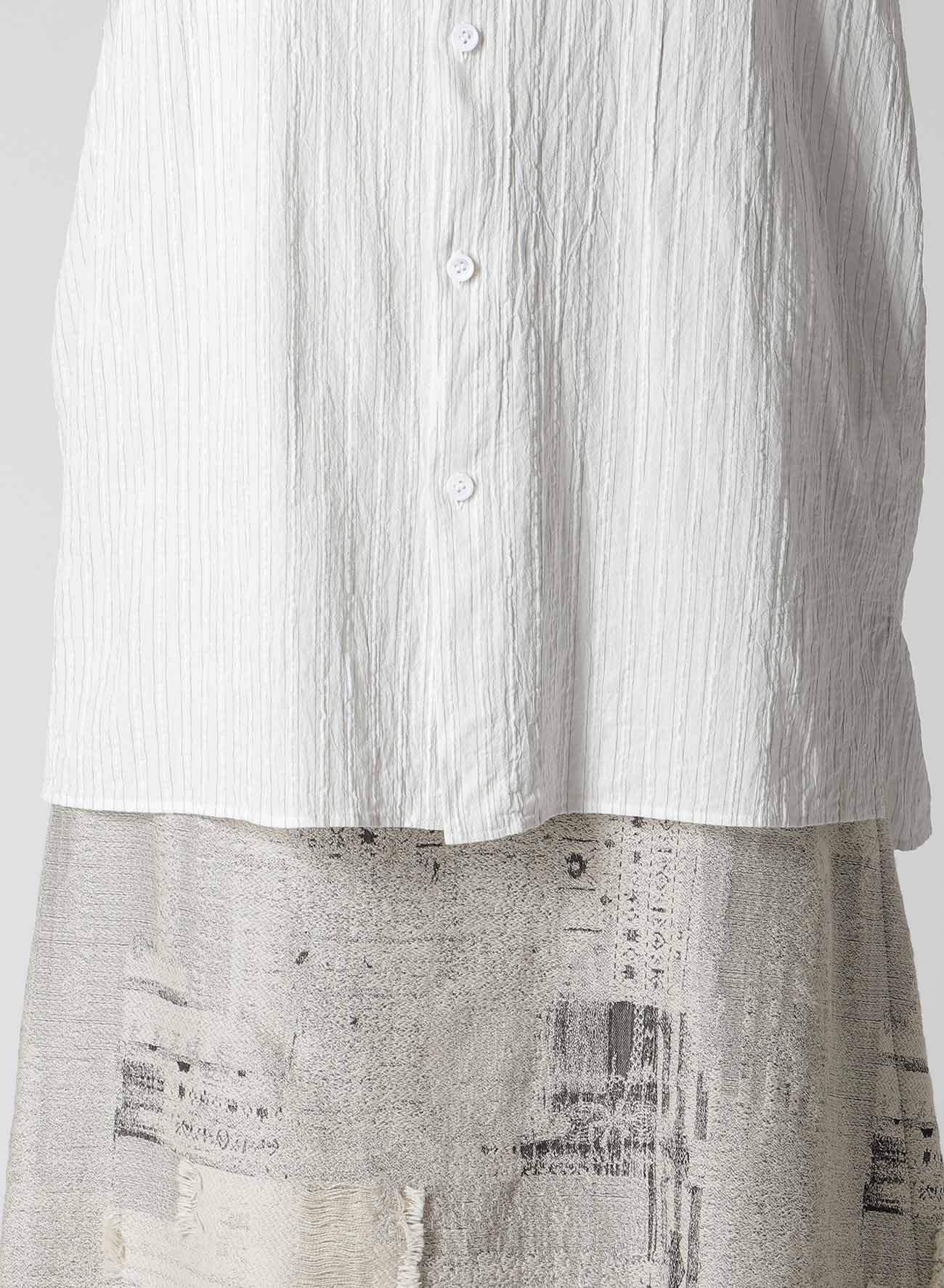 Stylish Cotton Voile Back Side Cloth Stripe Blouse for Women - Perfect for Casual Outings, Office Wear & Summer Fashion