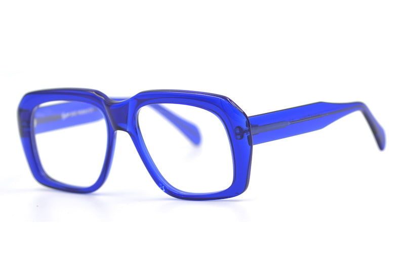 Preciosa 940 Blue Goliath Glasses - Limited Edition Crystal Glassware for Special Occasions & Home Decor