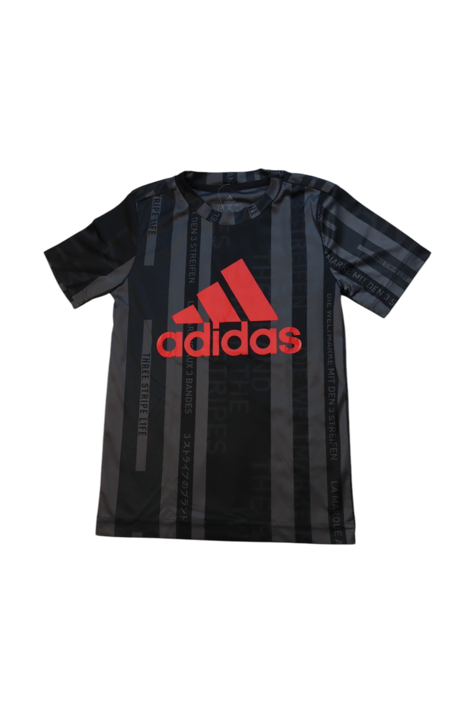 Adidas Performance Active Top for Kids - Size 7Y - Breathable Athletic Shirt for Running, Sports & School Activities