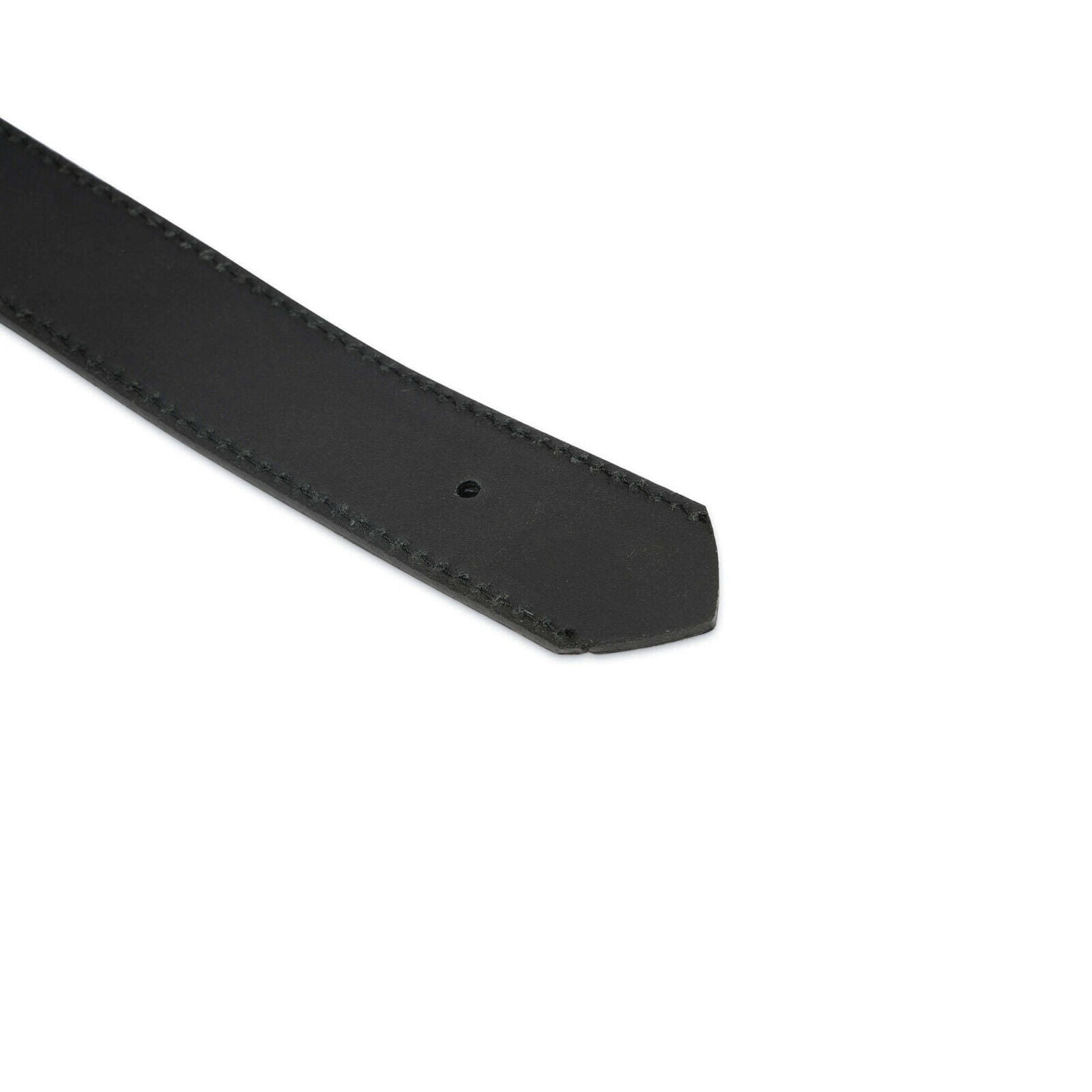 Genuine Leather Belt Strap for Dunhill Buckle - 35mm Black Suede Replacement | Perfect for Dress Pants, Business Attire & Formal Occasions