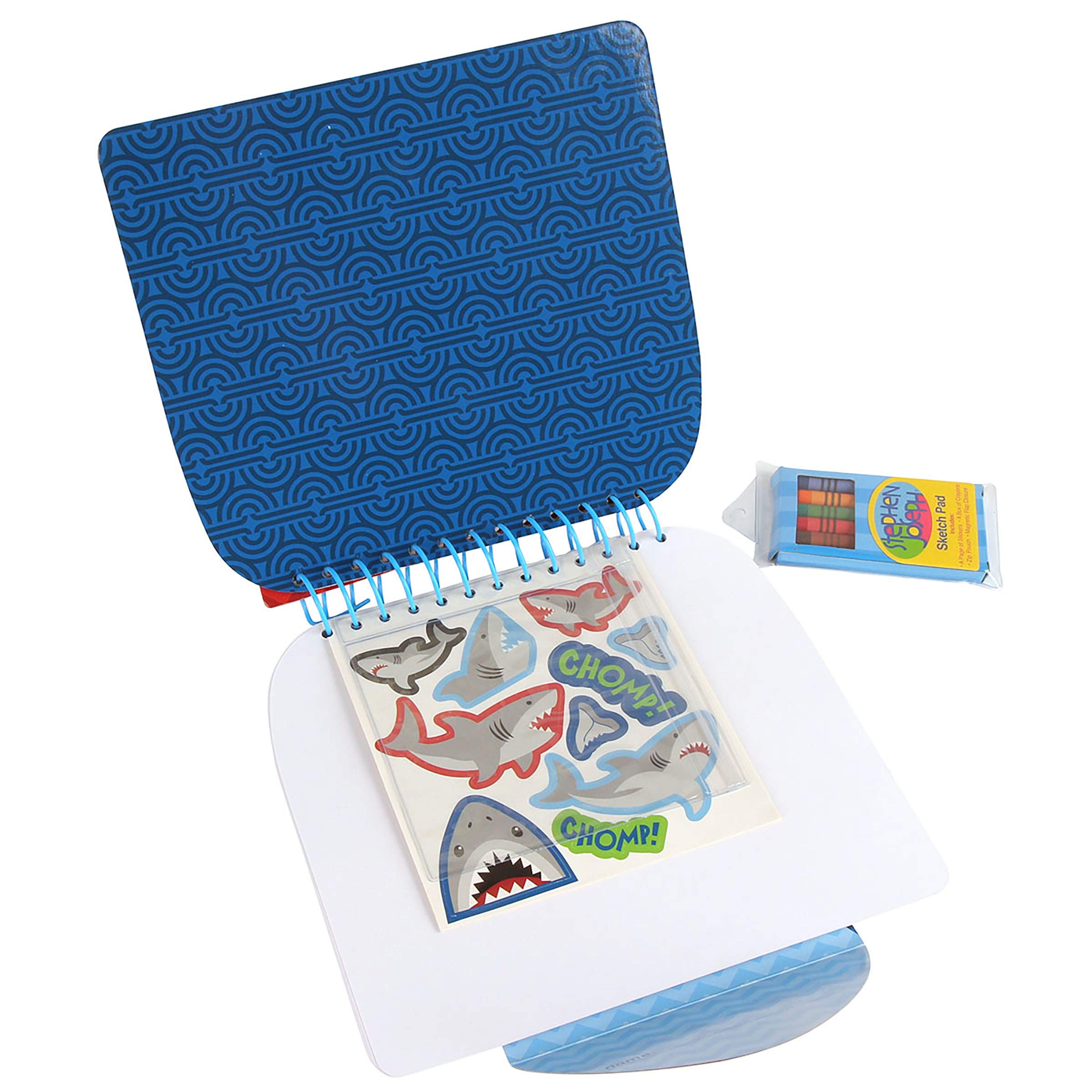 Stephen Joseph Shaped Sketch Pad Shark - Premium Sketchbook for Kids & Artists - Perfect for Drawing, Doodling & School Projects - Fun Shark Design Notebook for Creative Minds