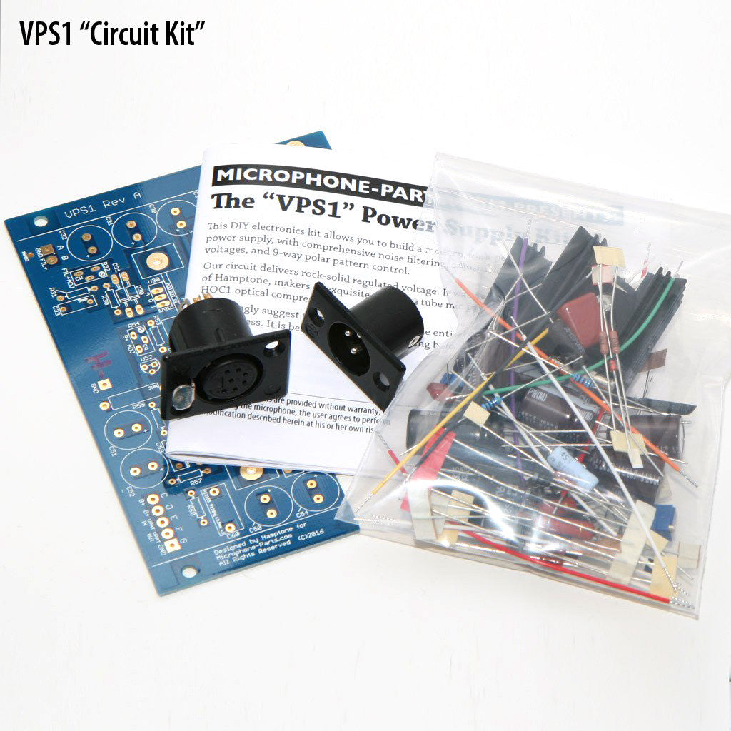 VPS1 Tube Microphone Power Supply Kit - Professional Studio Recording & Live Performance Audio Equipment for Singers, Podcasters & Musicians