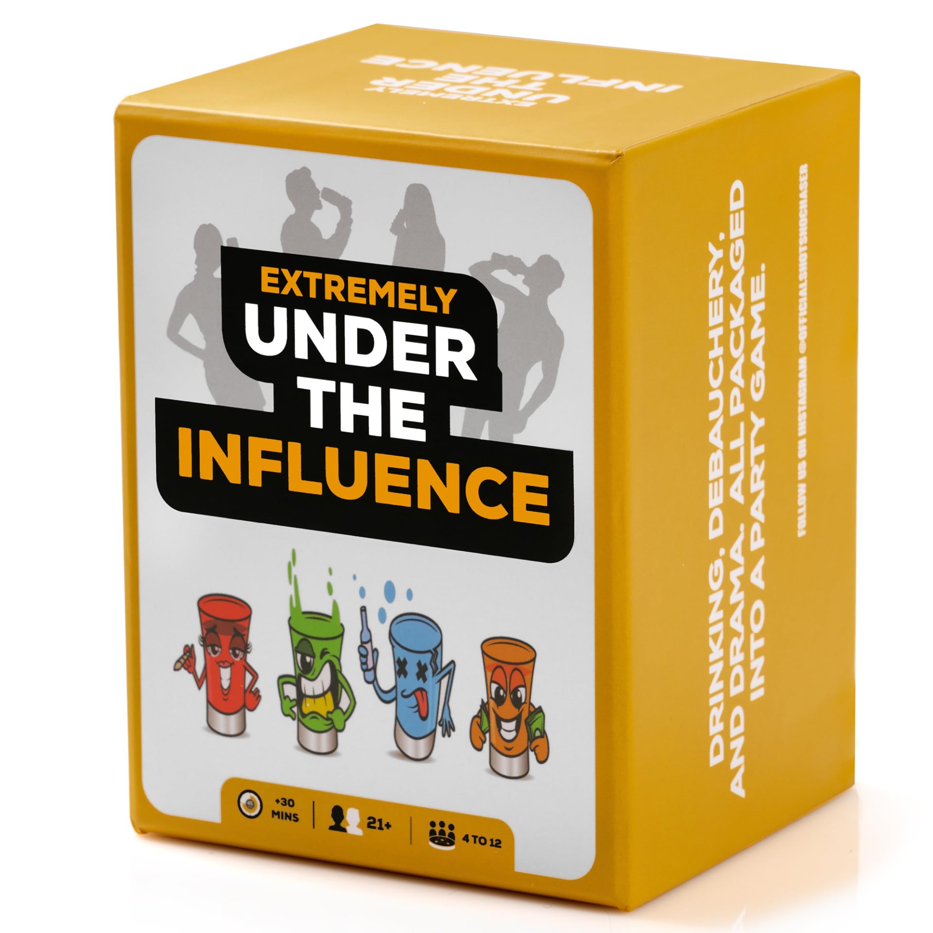 Extremely Under The Influence - Adult Drinking Game with Fun Challenges & Dares | Perfect for Couples, Game Nights, Parties & Social Gatherings | Ideal for Birthdays, Bachelor/Bachelorette Parties & Holiday Celebrations