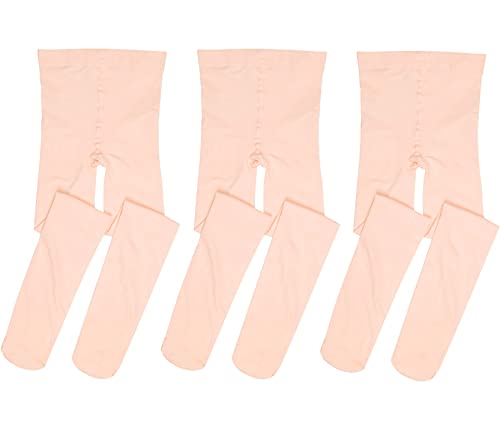 3 Pairs-ballet Pink