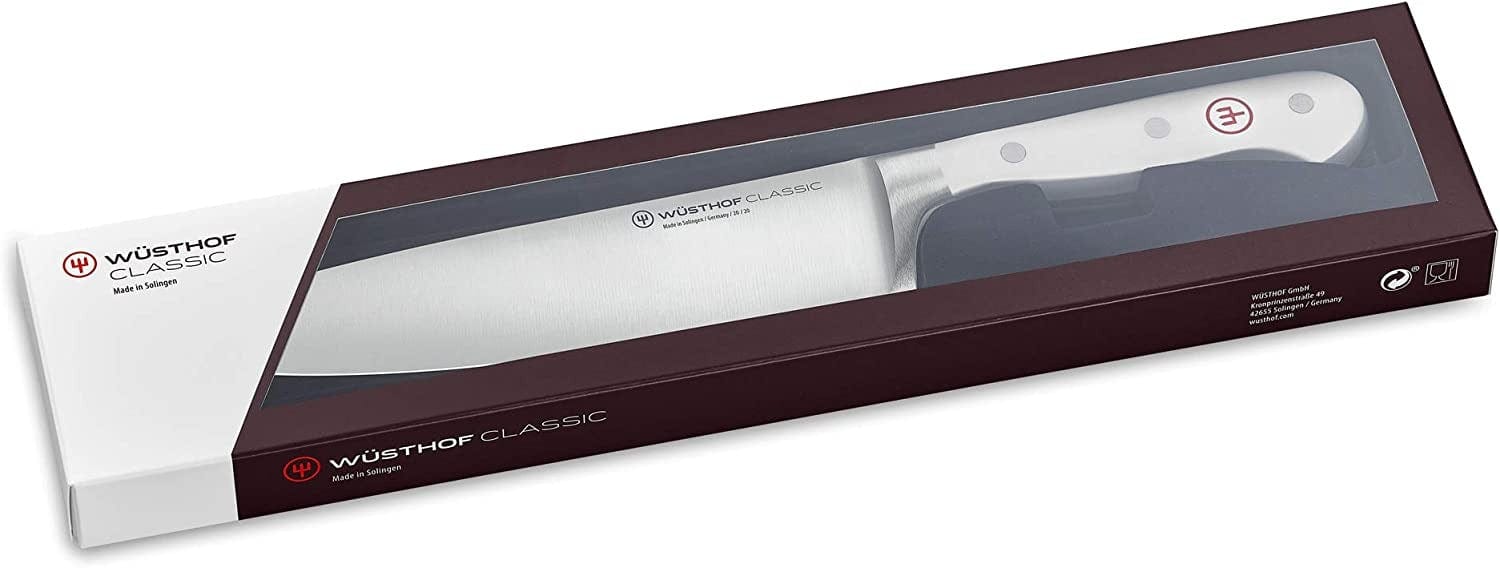 Wusthof Classic White Kitchen Knives Set - High-Quality German Stainless Steel Chef Knives for Cooking, Slicing, and Dicing - Perfect for Home Chefs and Professional Kitchens
