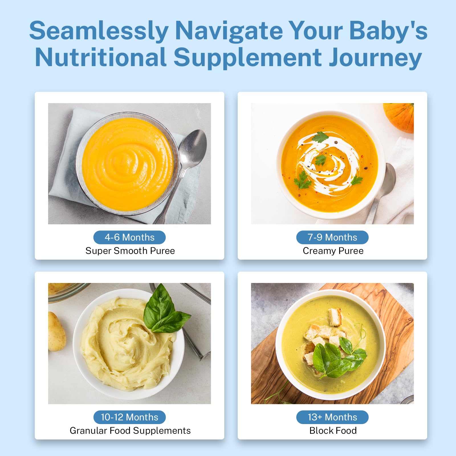 **Ollygrin Baby Food Maker - 4-in-1 Steamer, Blender, Grinder & Puree Machine for Infants | Auto Cooking & Touch Screen | Perfect for Homemade Baby Food Prep (White)**    **Usage Scenarios:** Ideal for busy parents to quickly prepare fresh, healthy baby food at home, perfect for steaming veggies, blending fruits, and grinding meats for homemade purees.