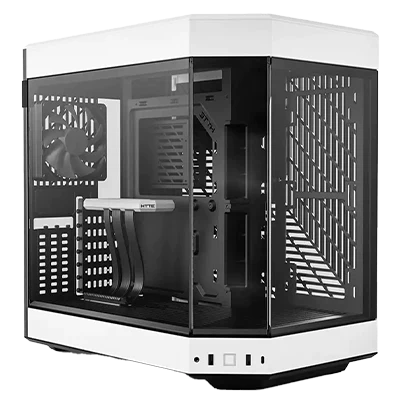 GX13 HYTE Mid-Tower PC Gaming Case - High Airflow Tempered Glass Design for Custom RGB Builds | Perfect for Gaming Rigs, Streaming Setups & Workstations