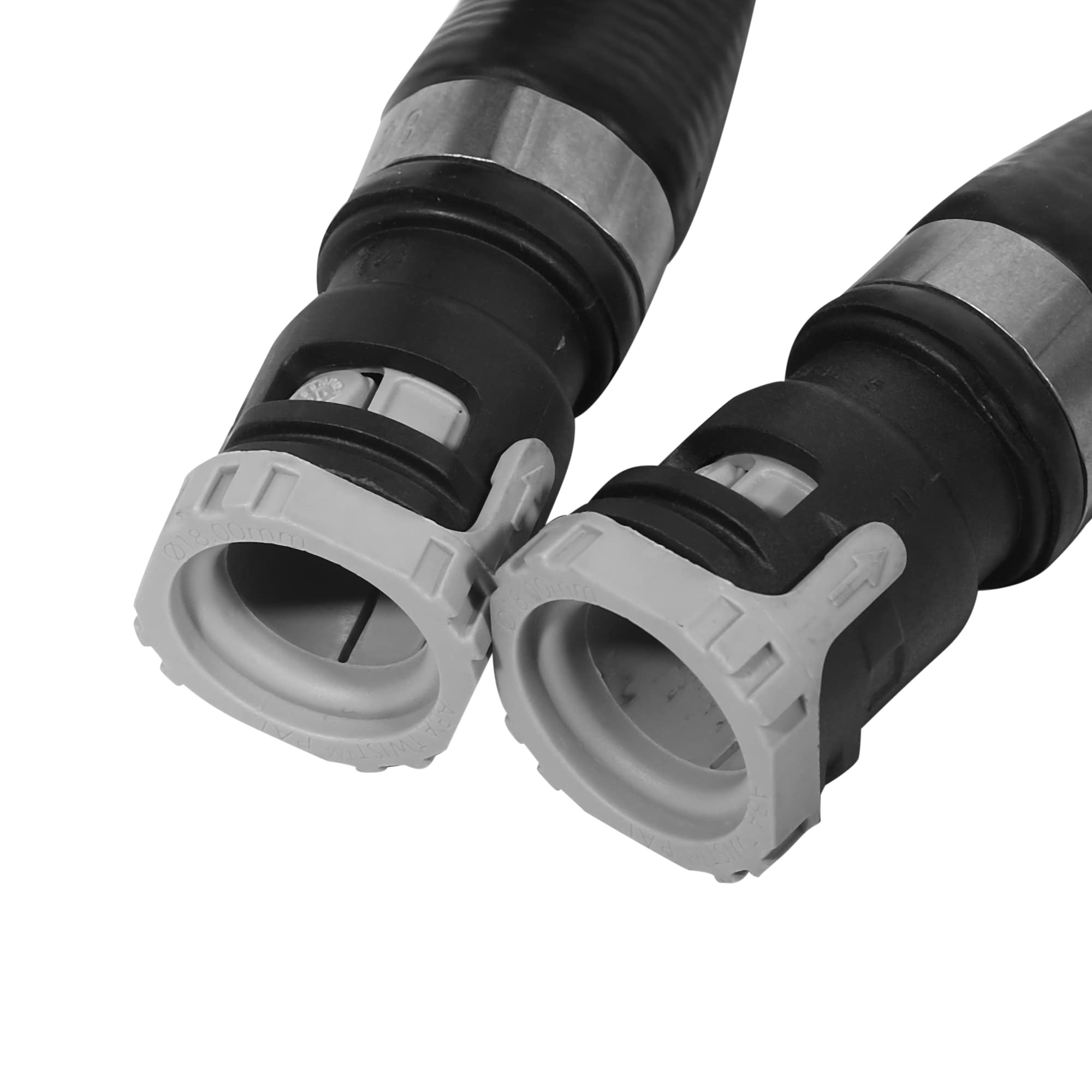 X AUTOHAUX LR019276 Heater Water Hose - High-Quality Rubber Replacement Compatible with Land Rover Range Rover Evoque 2012-2021 Models | Perfect for Cooling System Repairs & Maintenance