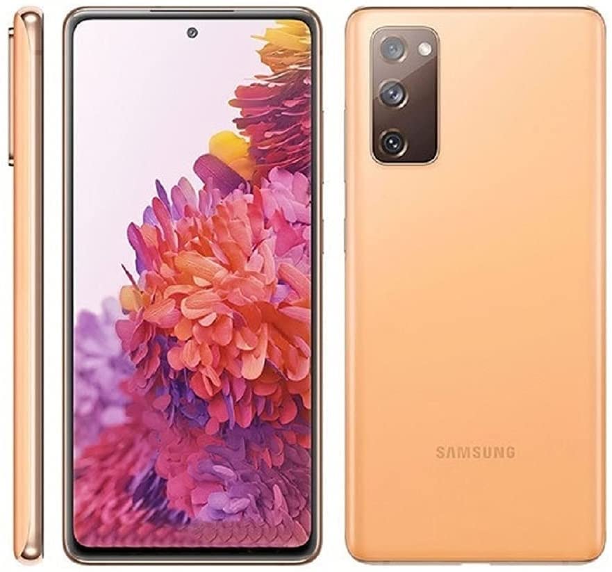 Samsung Galaxy S20 FE 5G Unlocked Smartphone 128GB Cloud Orange - Refurbished | Fast 5G Speed, Pro-Grade Camera | Perfect for Travel, Vlogging & Gaming