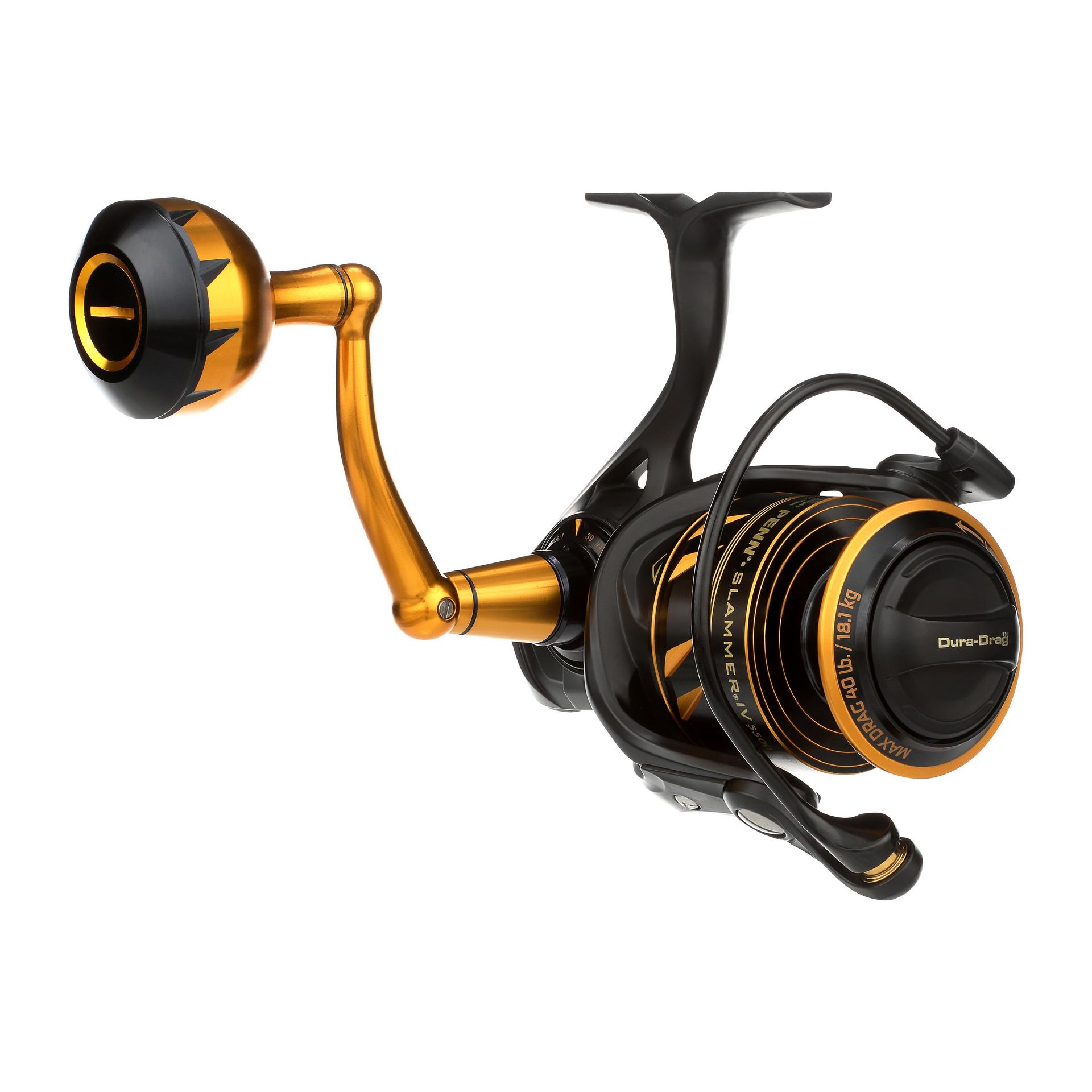 Slammer® IV Spinning Reel - High Performance Saltwater Fishing Reel with Smooth Drag System | Perfect for Offshore, Surf, and Pier Fishing