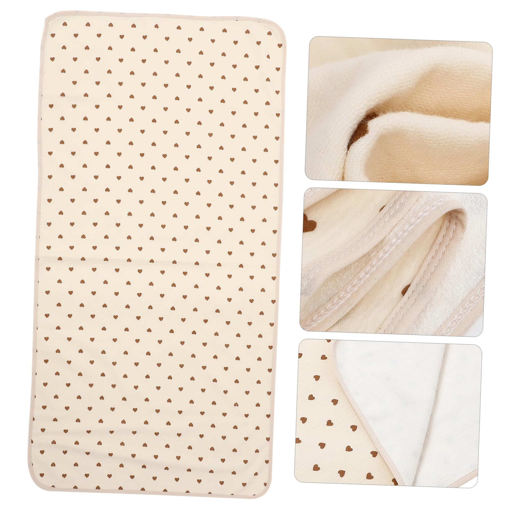 GLEAVI Washable Toddler Bed Mattress - Breathable Cotton Waterproof Pee Pad for Kids & Baby Bedwetting Protection - Perfect for Daycare, Travel & Home Use