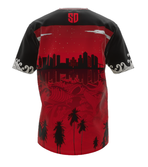 SD Legion City Theme Training Tee - High Performance Workout Shirt for Men & Women - Gym, Running, Fitness, and Casual Wear