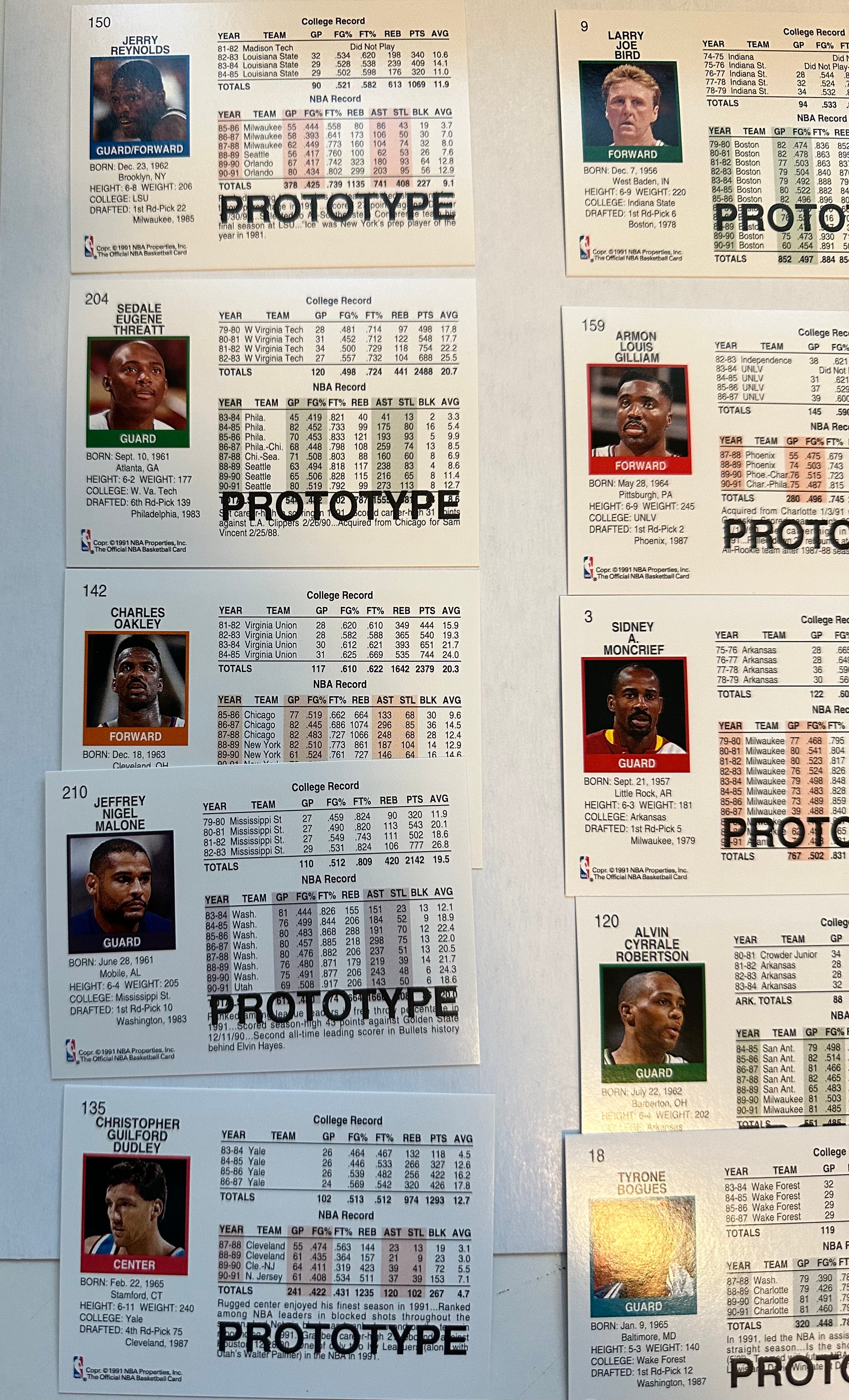 Vintage 1990-91 Rare Basketball Hoops Promo Cards Set - 10 Collectible Trading Cards for NBA Fans & Sports Memorabilia Enthusiasts - Perfect for Display, Trading & Nostalgic Gift Giving