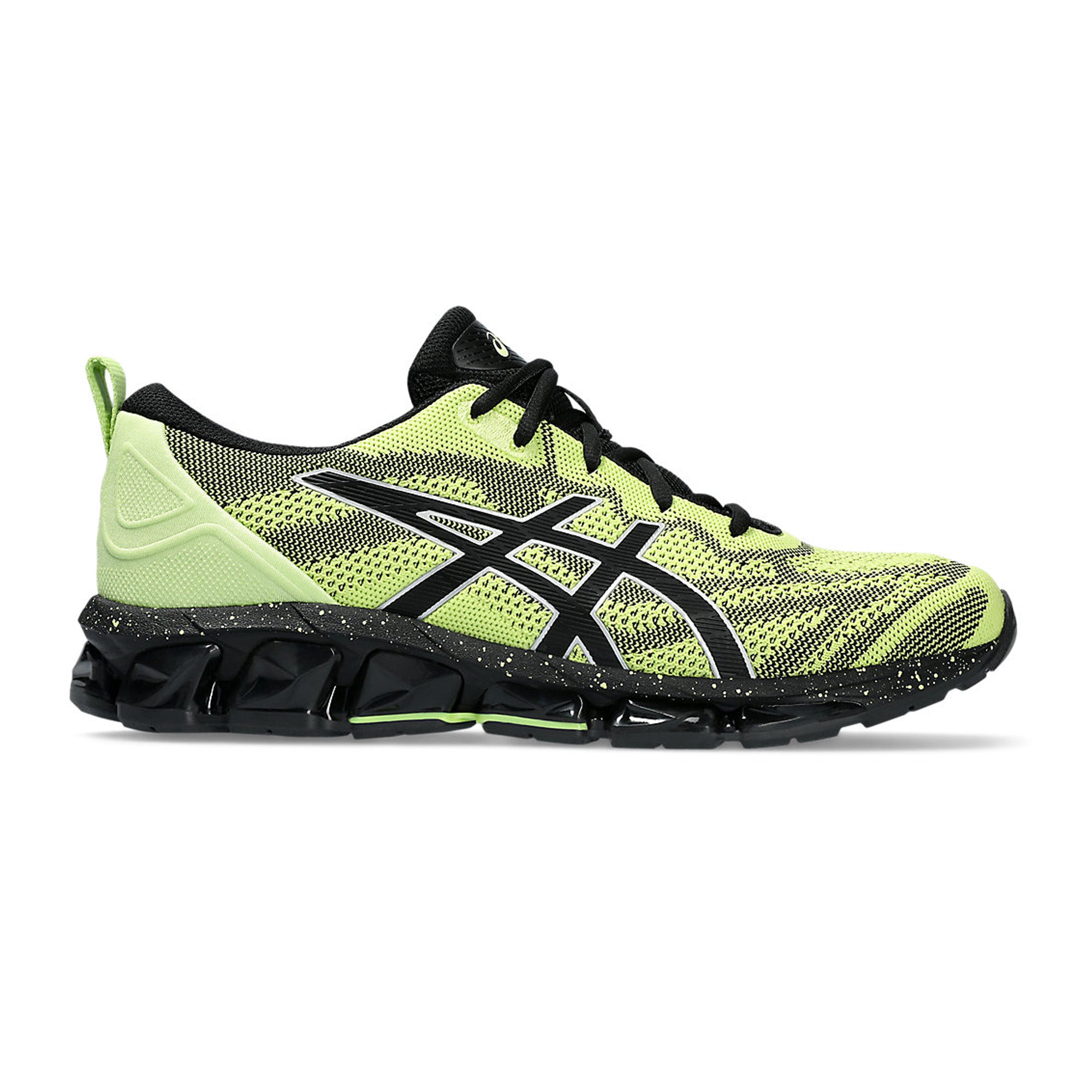 ASICS Gel Quantum 360 VII Knit Running Shoes for Men & Women - Lime Green/Black | Cushioned Comfort & Support for Jogging, Gym Workouts & Daily Wear