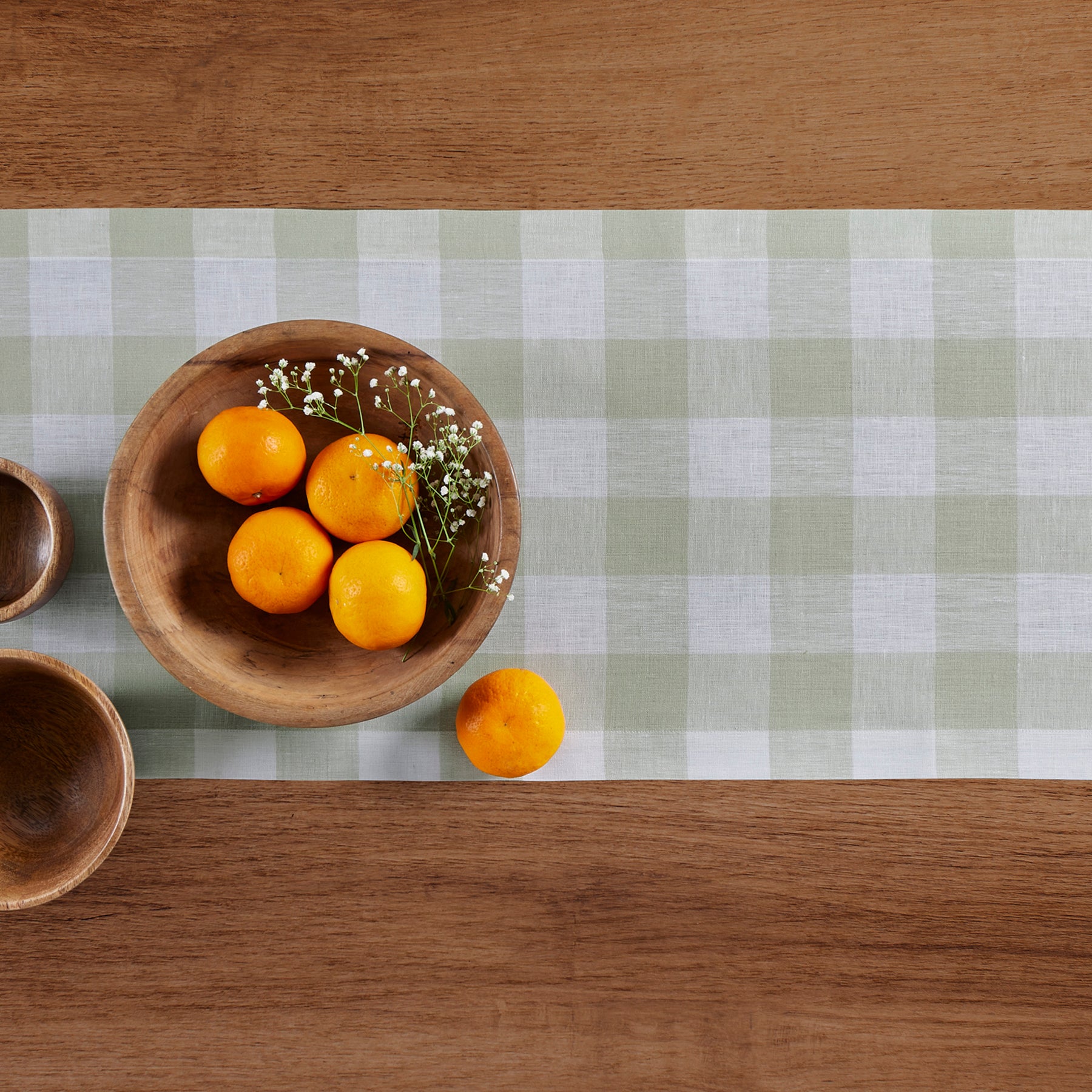 Buffalo Check Plaid Table Runner - Christmas Holiday Farmhouse Dining Decor for Kitchen, Dining Room, and Party Decorations
