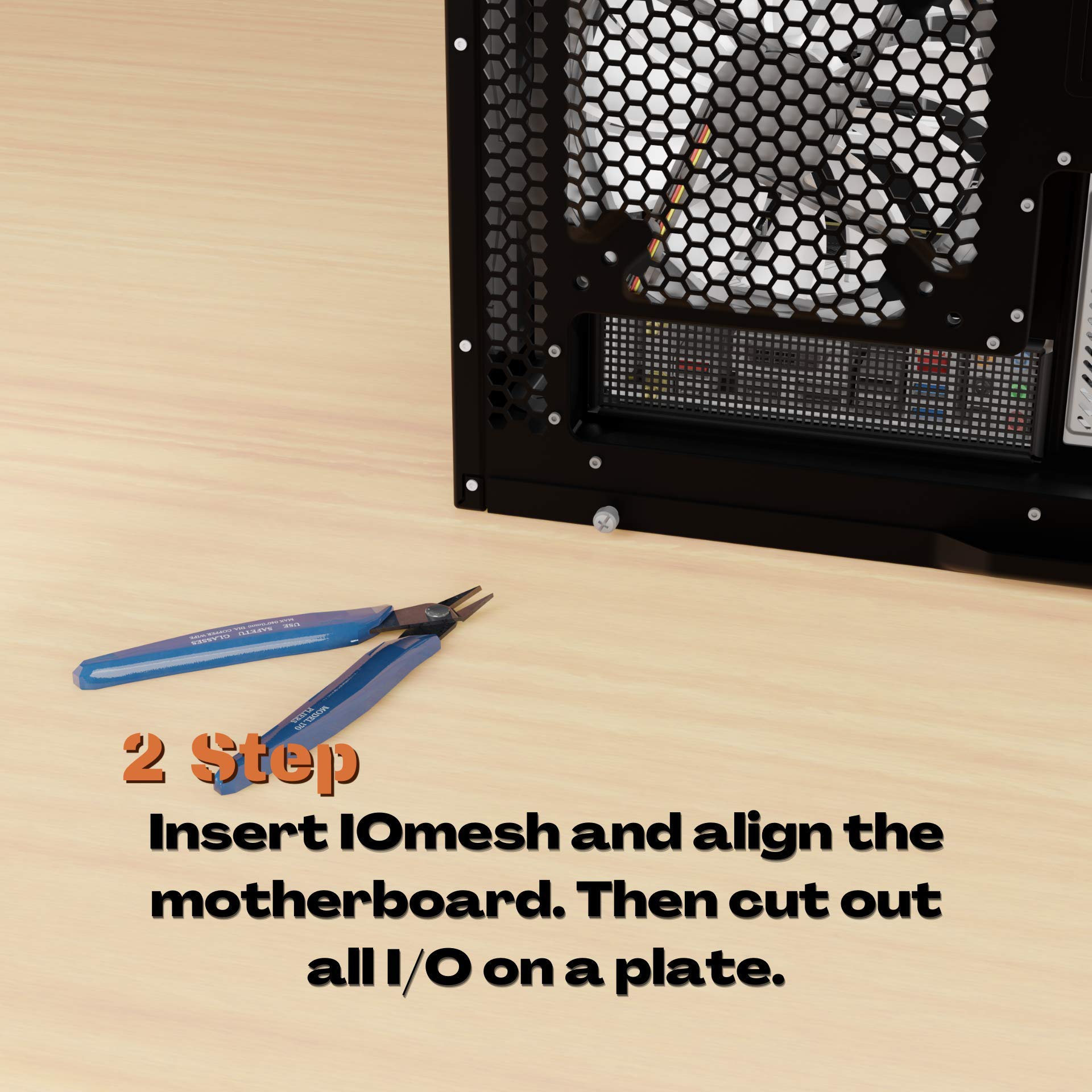 Universal Black IO Shield Plate for PC Motherboards - Replacement Backplate for Lost Original | DIY Custom IO Shield for Computer Builds & Upgrades | Perfect for Gaming Rigs, Workstations & Home PCs