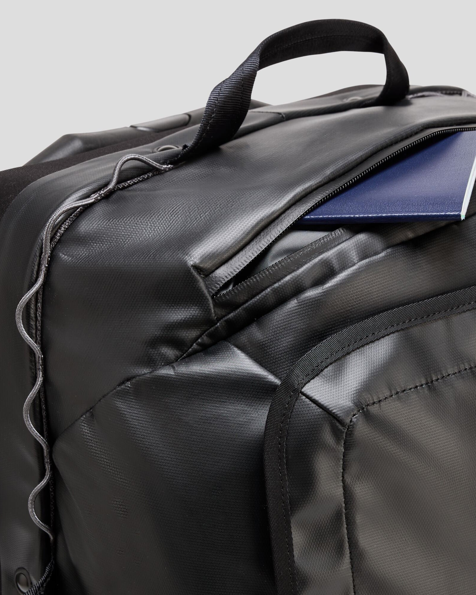 Indus Roller 40L Black Stingray Waterproof Backpack - Perfect for Travel, Hiking, Camping & Outdoor Adventures