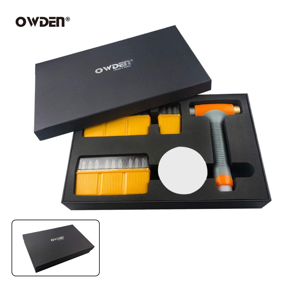 OWDEN Jewelry Metal Stamps Set - 3mm Letter & Number Punches for DIY Jewelry Making