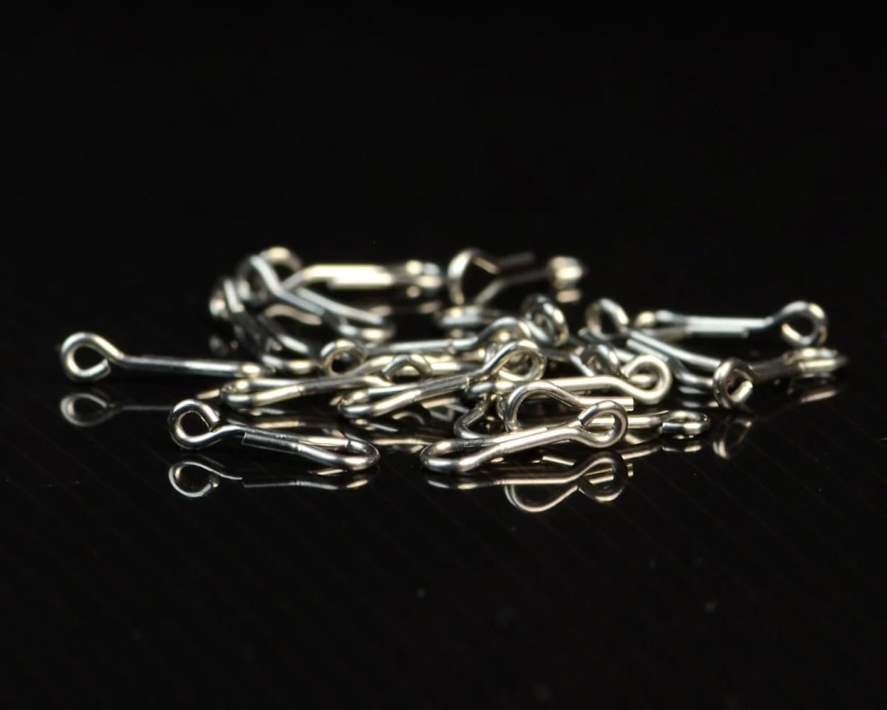 Premium Bulk Articulated Shanks for Fishing - Durable & Flexible Lures for Bass, Trout & Saltwater Fishing | Ideal for Freshwater & Ocean Angling