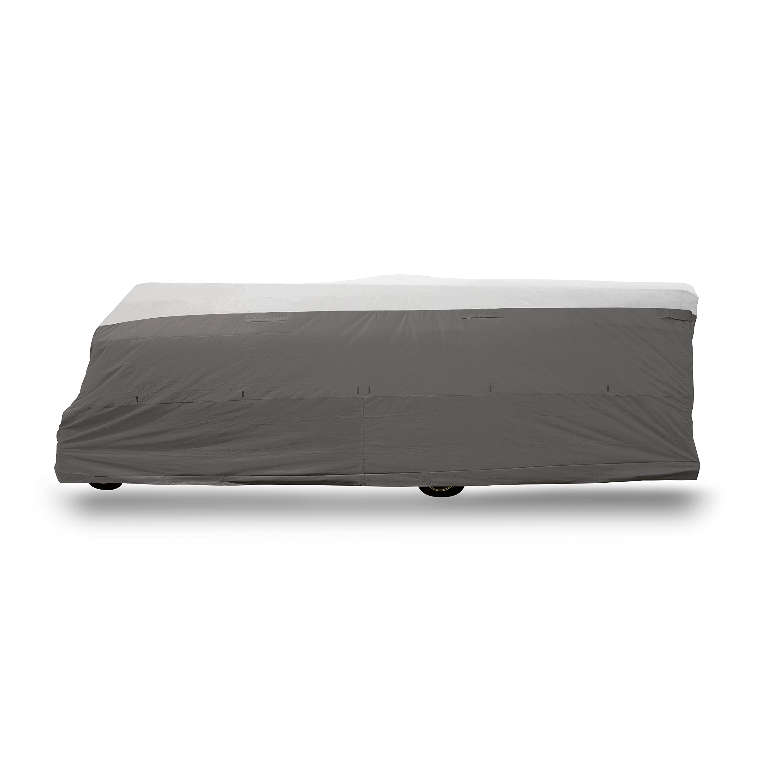 Camco ULTRAGuard 30-32-Foot RV Cover for Travel Trailers & Class C Motorhomes | Zippered Entry Doors & Ventilated Design | Durable Spunbond Polypropylene Material | Includes Storage Bag | Perfect for Winter Storage & Outdoor Protection