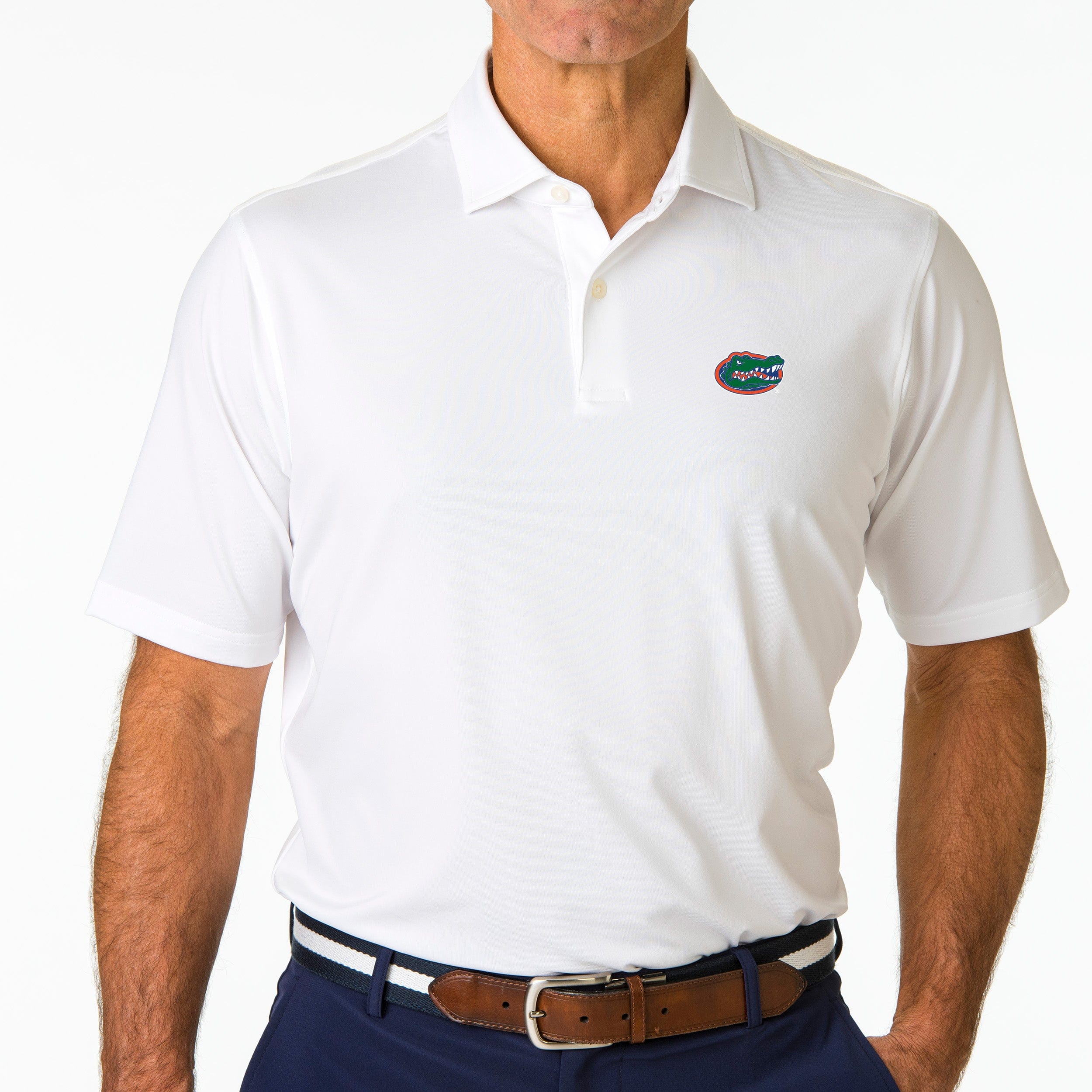Florida Gators NCAA Tournament Performance Polo Shirt - USA Made, Moisture-Wicking & Breathable for Ultimate Comfort - Perfect for Game Day, Tailgating & College Fan Apparel