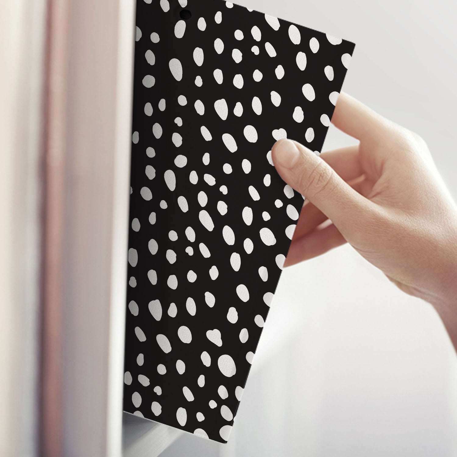 Stylish Polka Dot iPad Folio Case - Protective Cover with Auto Sleep/Wake for iPad Pro/Air - Perfect for Work, School & Travel