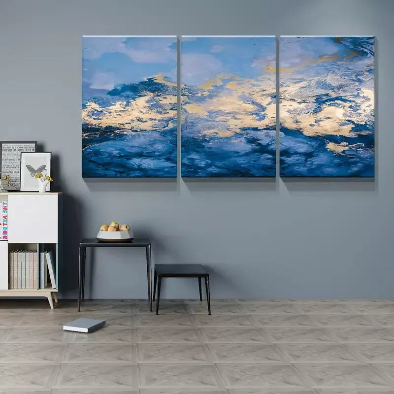 3-Piece Abstract Canvas Wall Art Set - 40x60cm Framed Prints, High-Quality Australian Made, Ready to Hang - Perfect for Living Room, Bedroom & Office Decor