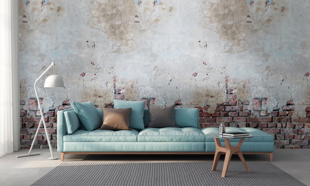 Premium Rendered Brick Wall Panel - Realistic Textured Faux Brick for Home & Office Decor | Perfect for Accent Walls, Backdrops, and Interior Design Projects